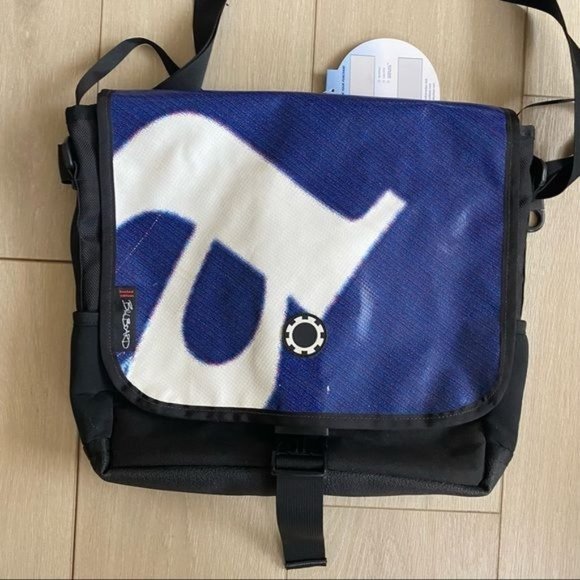Dadgear Bags Dadgear Blue Billboard Messenger Bag Diaper Bag Poshmark